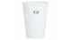 Papierový pohár 400 ml biely s ryskou 0,3 l